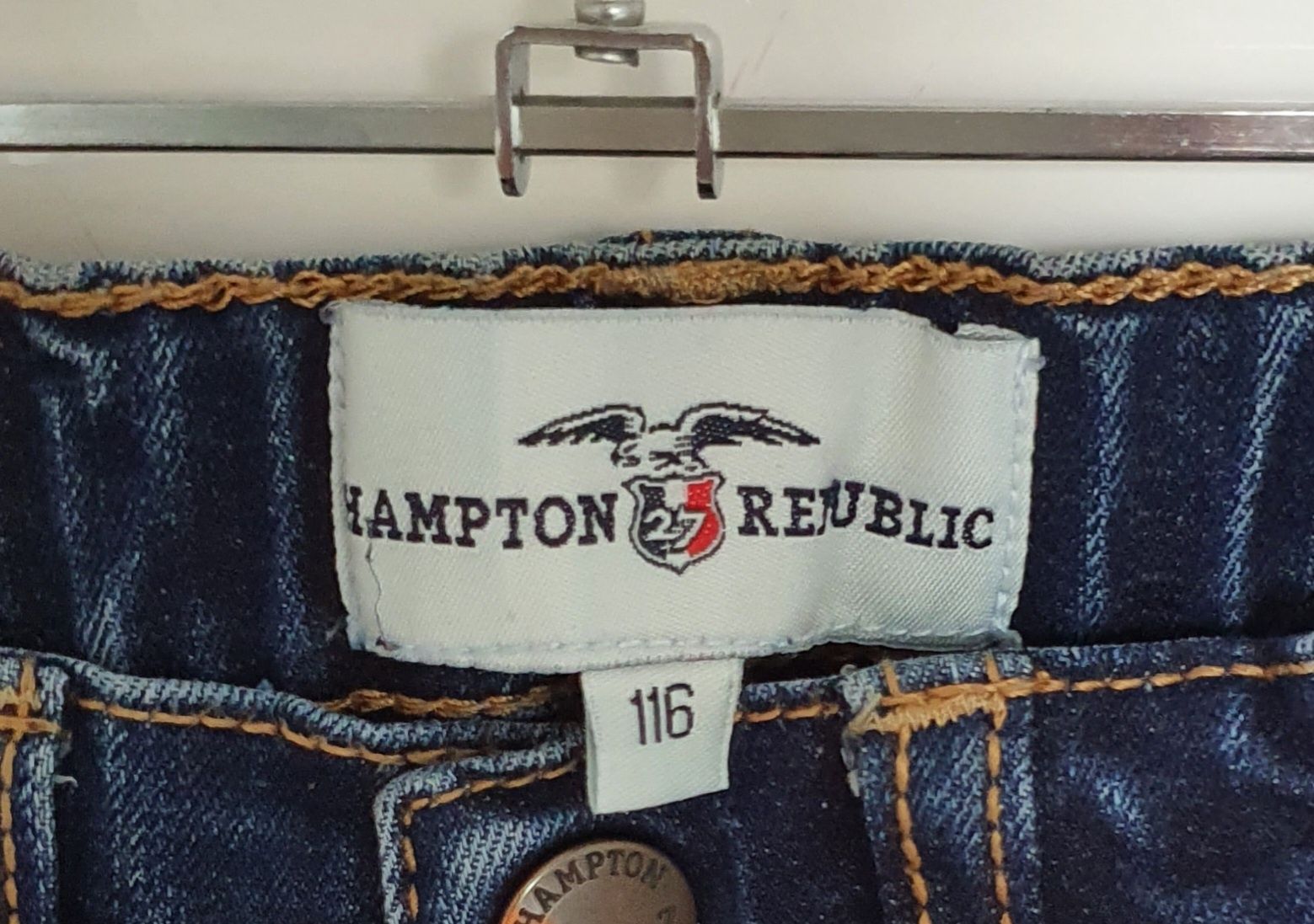 Hampton Republic-spodnie jeansowe dla chłopca r.116cm