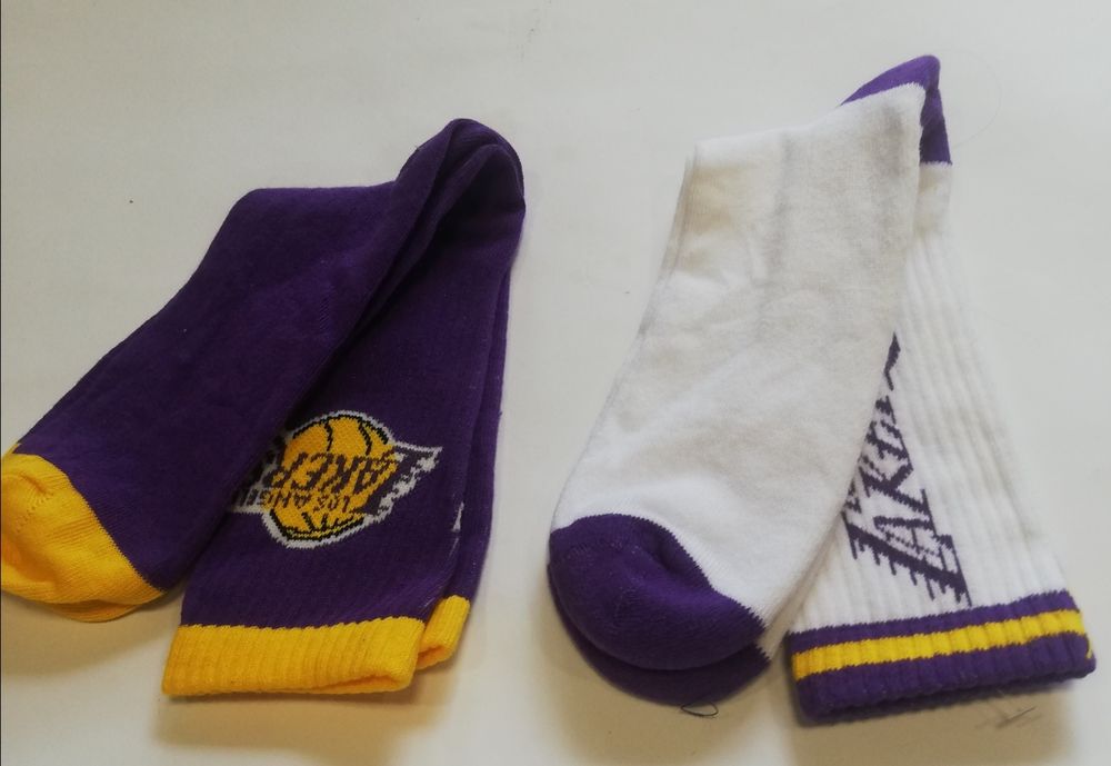 Skarpetki Los Angeles Lakers, 2 pary