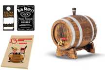 Dębowa beczka 5L na whisky bimber wino nalewki (+ opalanie)