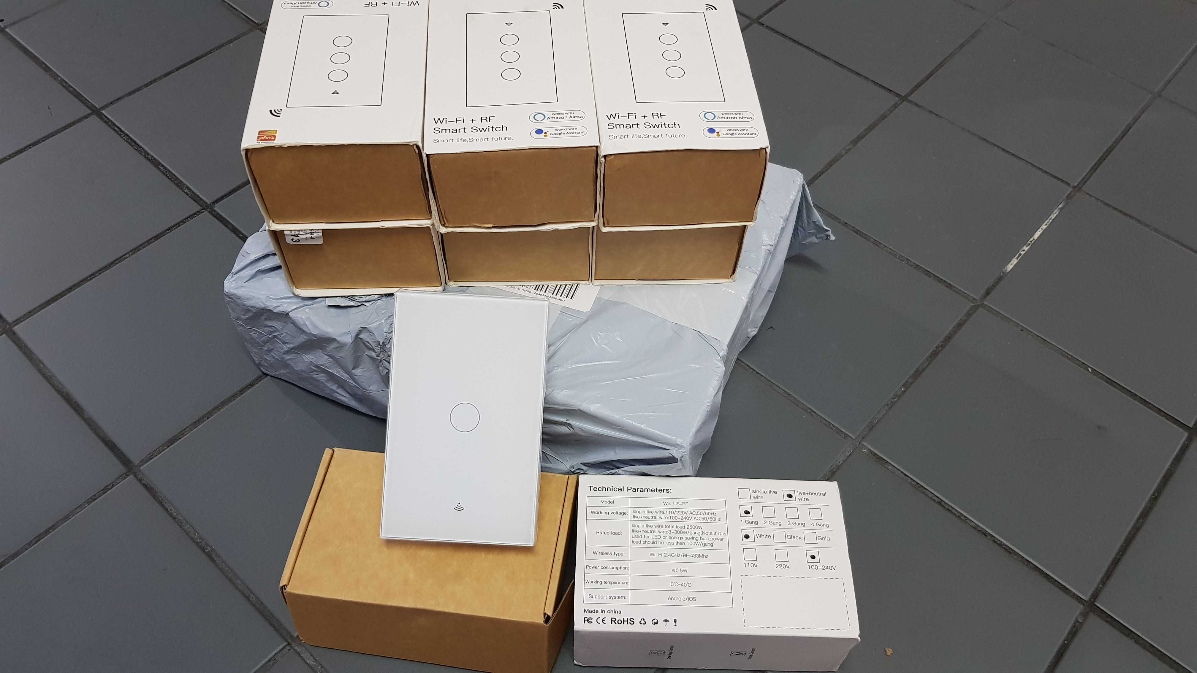 Interruptores Wifi - Domótica - SmartHome