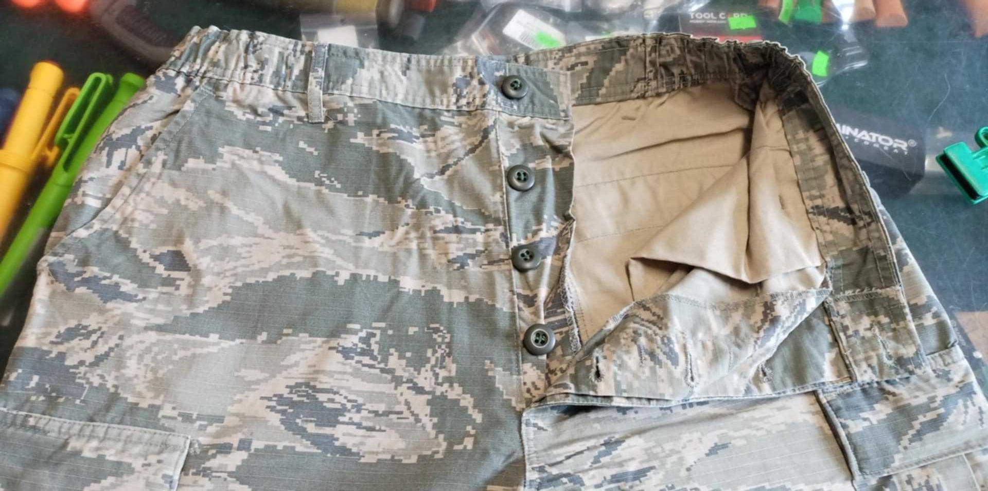 Spodnie Utility Air Force Camoflage Pattern US Army r.36L pas96/dł122