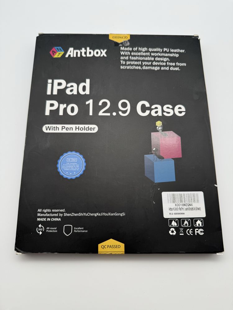 Antbox na iPada Pro 12,9 cala 2022/2021/2020/2018 (6/5/4/3 generacji)