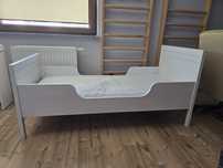 Lozko dzieciece IKEA Sundvik 160x70 + materac + rama - tstan bdb