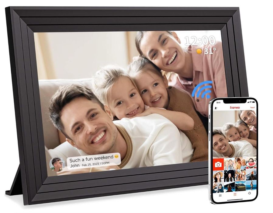 Fotoramka cyfrowa Frameo 10,1" IPS łączność z aplikacją WIFI BT 32Gb