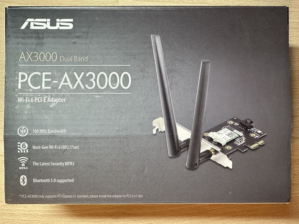 Wi-fi 6 PCI-E Adapter