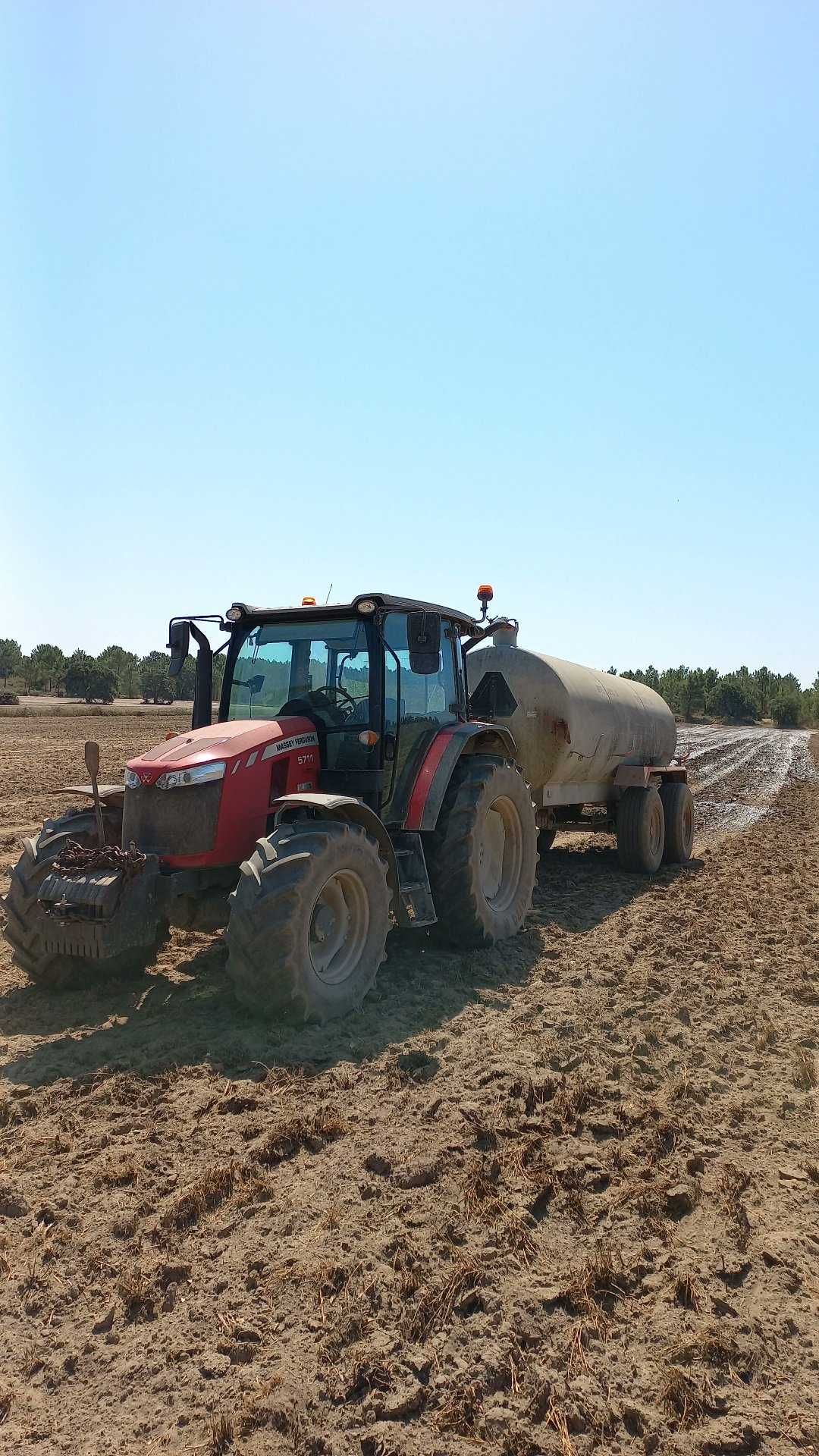 Aluguer de máquinas, prestação de serviços agrícolas