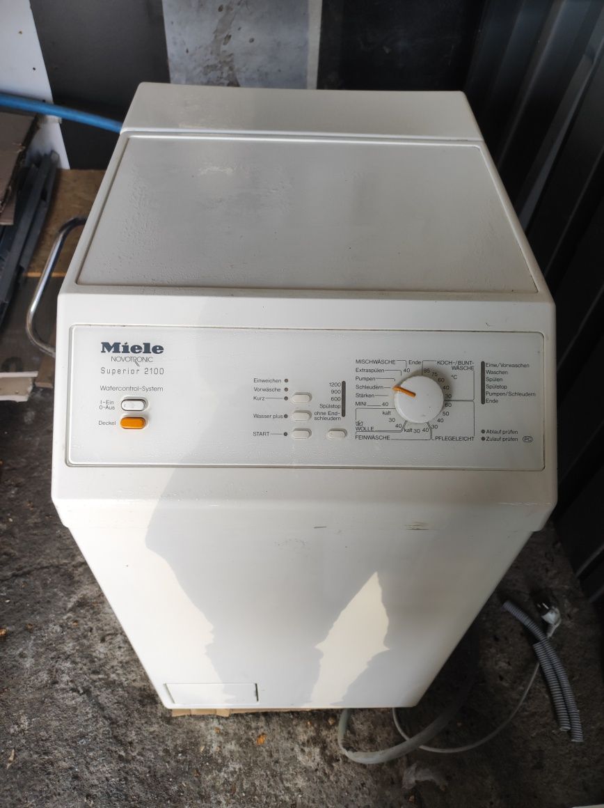 Pralka Miele Superior 2100 Novotronic wkład z góry