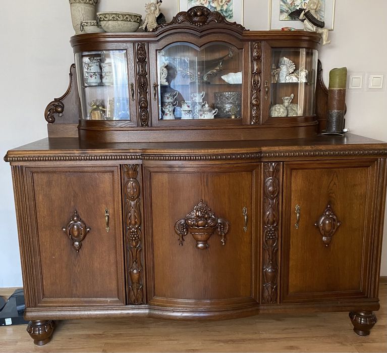 Kredens, zdobiony, piękny