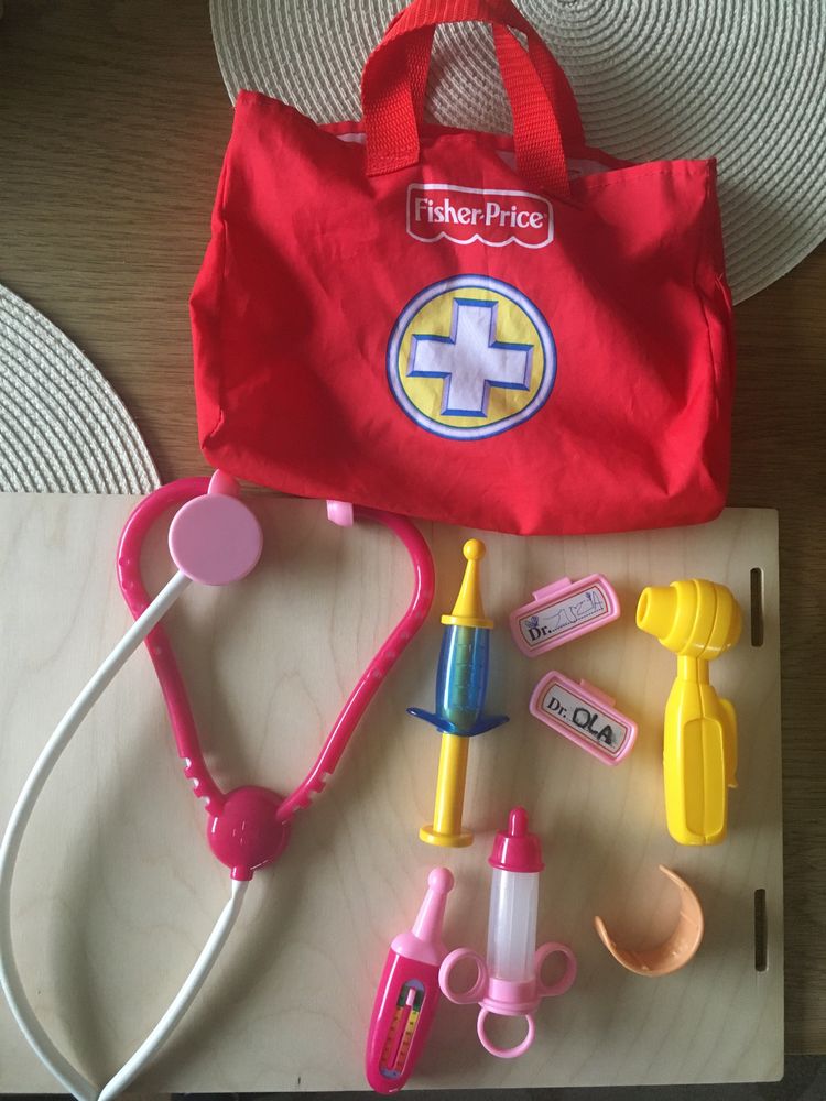 Fisher Price zestaw lekarski, medyczny