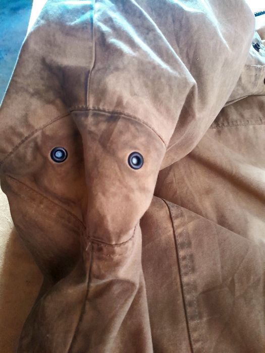 Casaco lona encerada, waxed motorcycle jacket, made in Canada