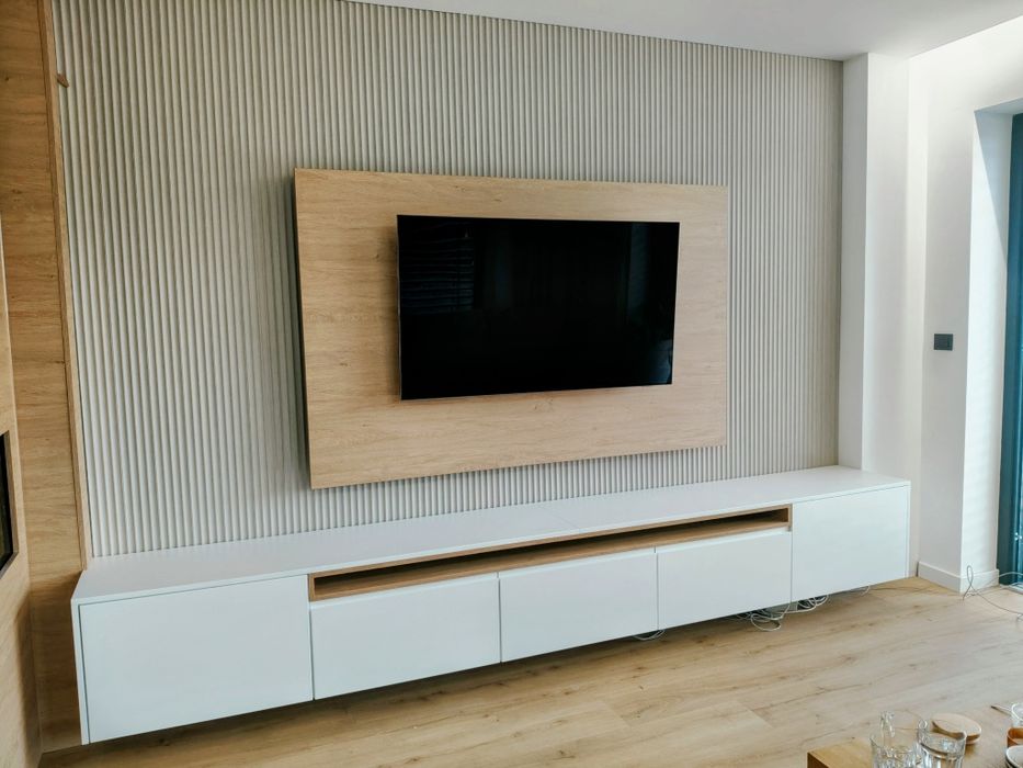 Szafka RTV,meble do salonu,lamele