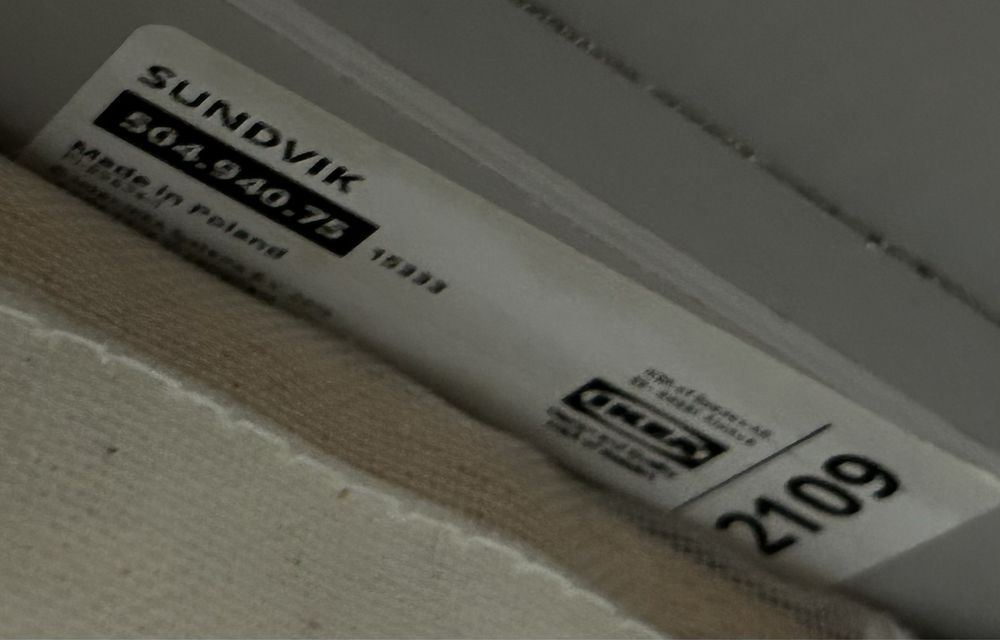 Łóżeczko dziecięce Sundvik Ikea