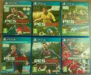 Pro Evolution Soccer PS4 PS5 kolekcja gier PES od 2015 do 2020 komplet