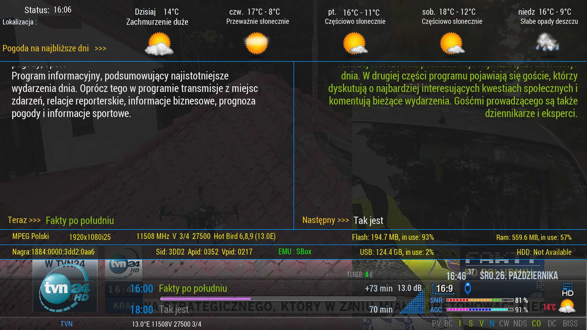 Vu+ SOLO2 tuner SAT DVB-S2x2