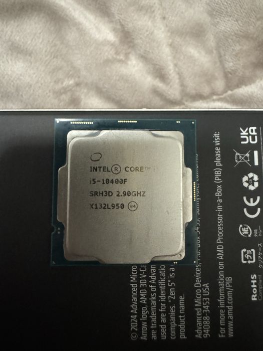 Продаю Процессор intel core-i5 10400f БУ