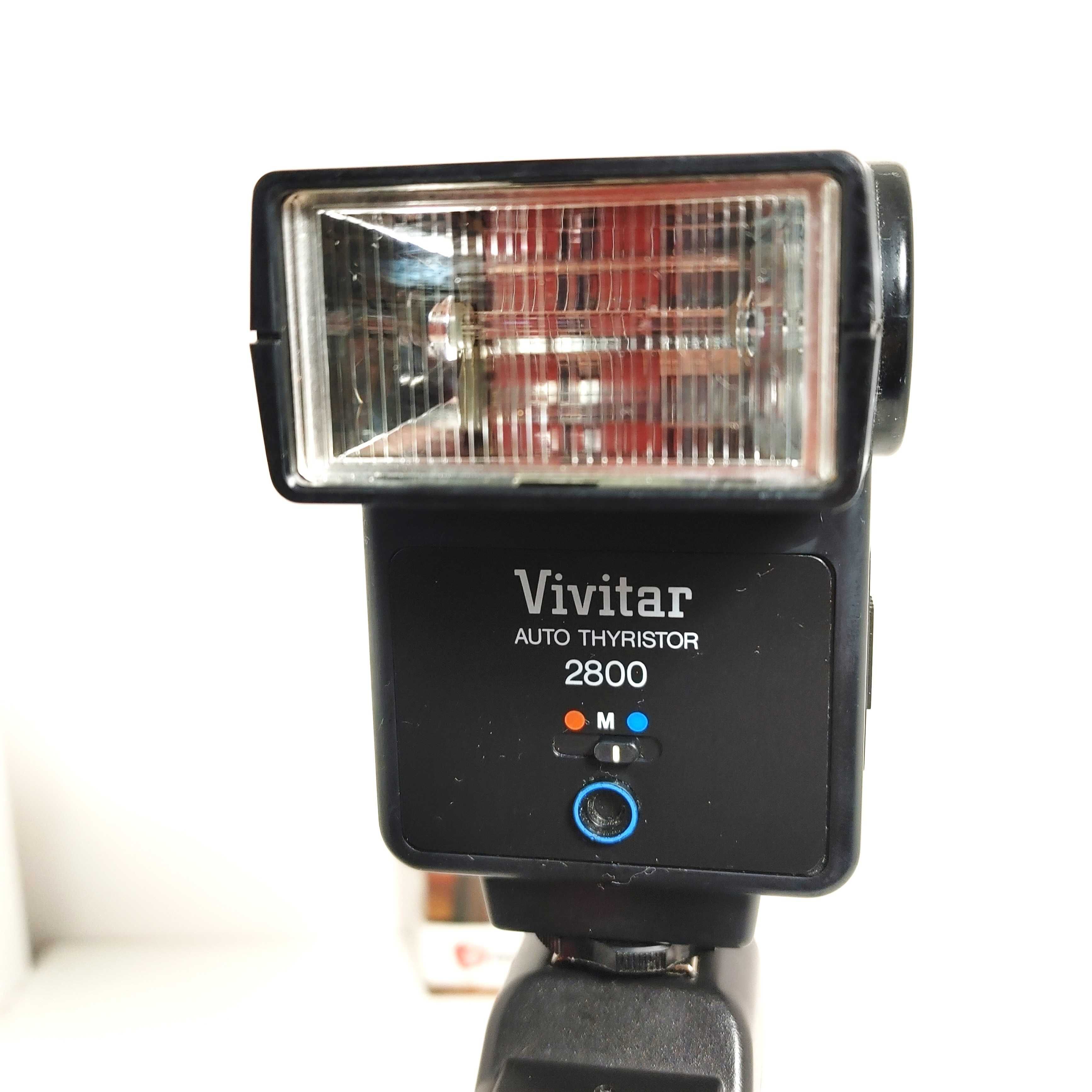 Lampa Błyskowa VIVITAR Auto Thyristor 2800 Jedno pinowa gorąca stopka