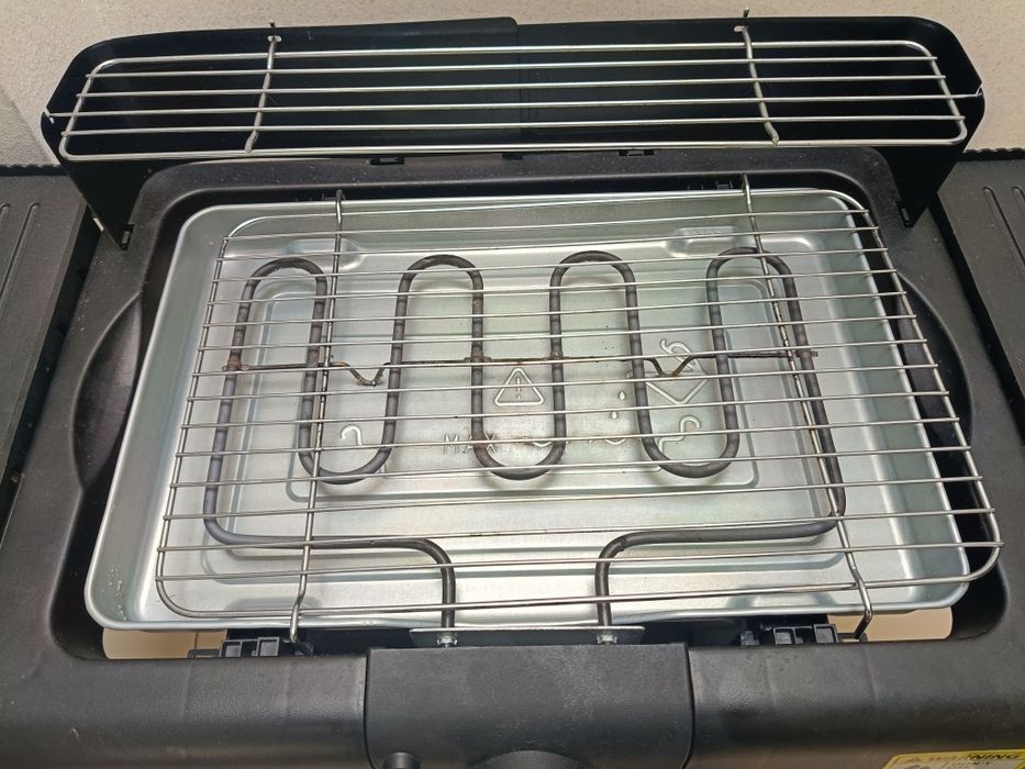 Zilan Stojący Grill Elektryczny Ogrodowy 6W1 Xxl