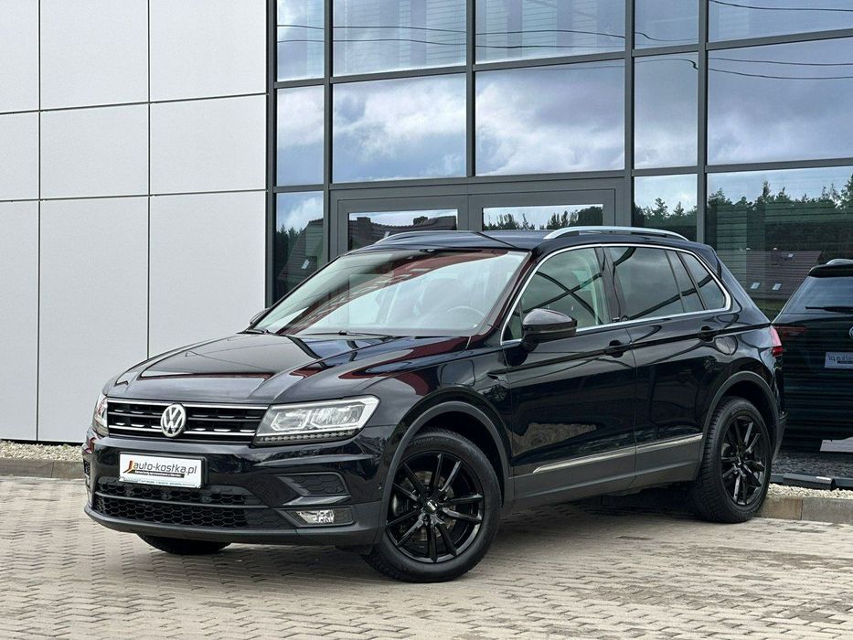 Volkswagen Tiguan LED Asystent Kamera 360 Grzane fotele Android Climatronic x3 GWARANCJA