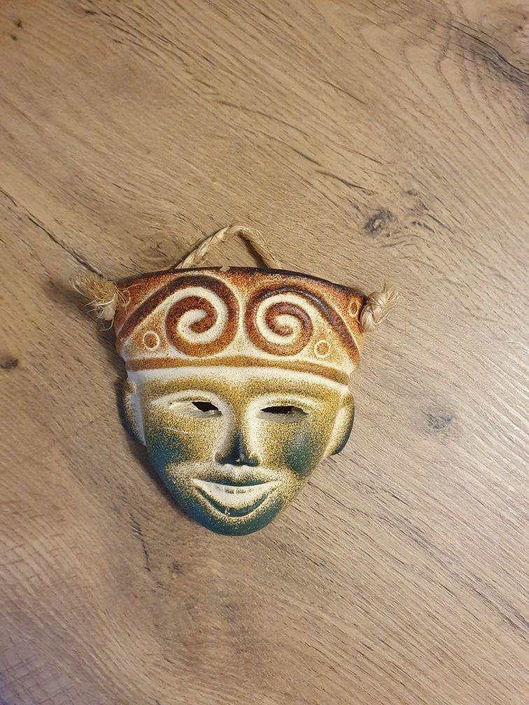 Maska ceramiczna,Egipt