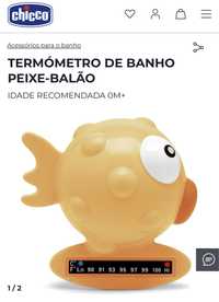 Termómetro de Banho Peixe-Balão