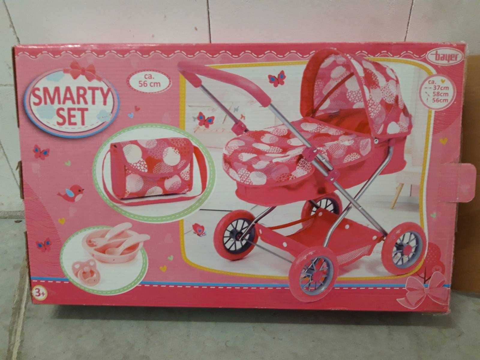 Wózek dla lalek Cosy (Bayer Design), różowy