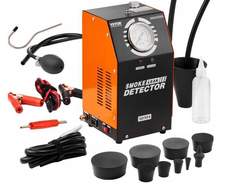 Tester szczelności generator dymu dymiarka manometr zatyczki