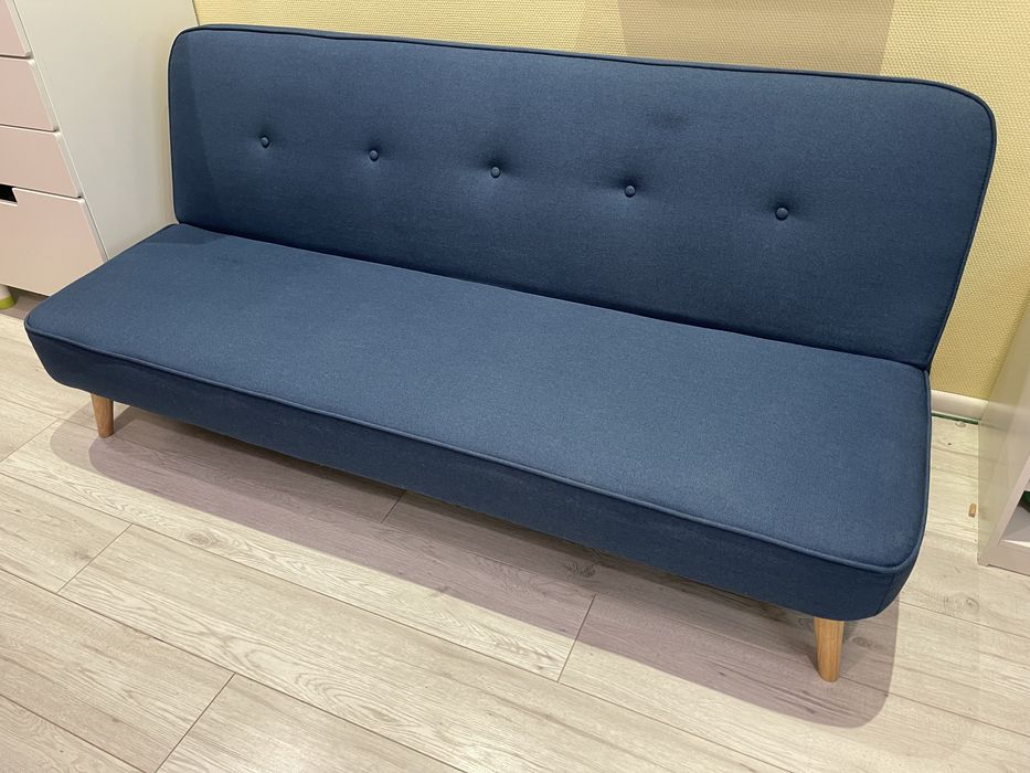 Wersalka rozkładana Granat ! Sofa Elegancja i Minimalizm ! Transport !