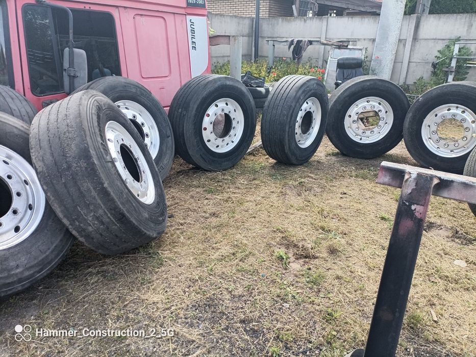 Felgi naczepowe 22,5 alu
