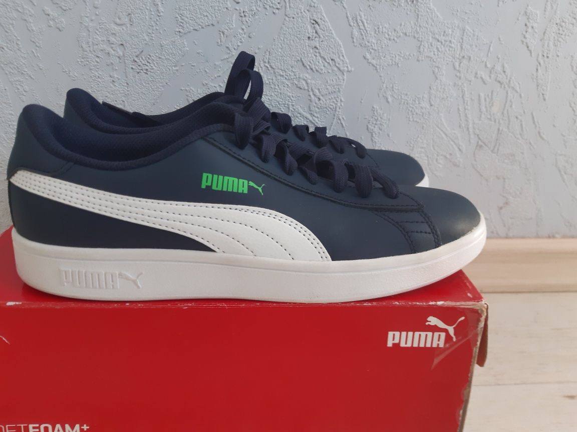 Кроссовки  PUMA ОРИГИНАЛ 39р. кожаные + подарок!