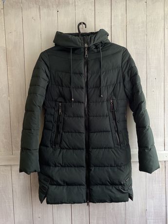 Зимняя удлинённая куртка / пальто / биопух