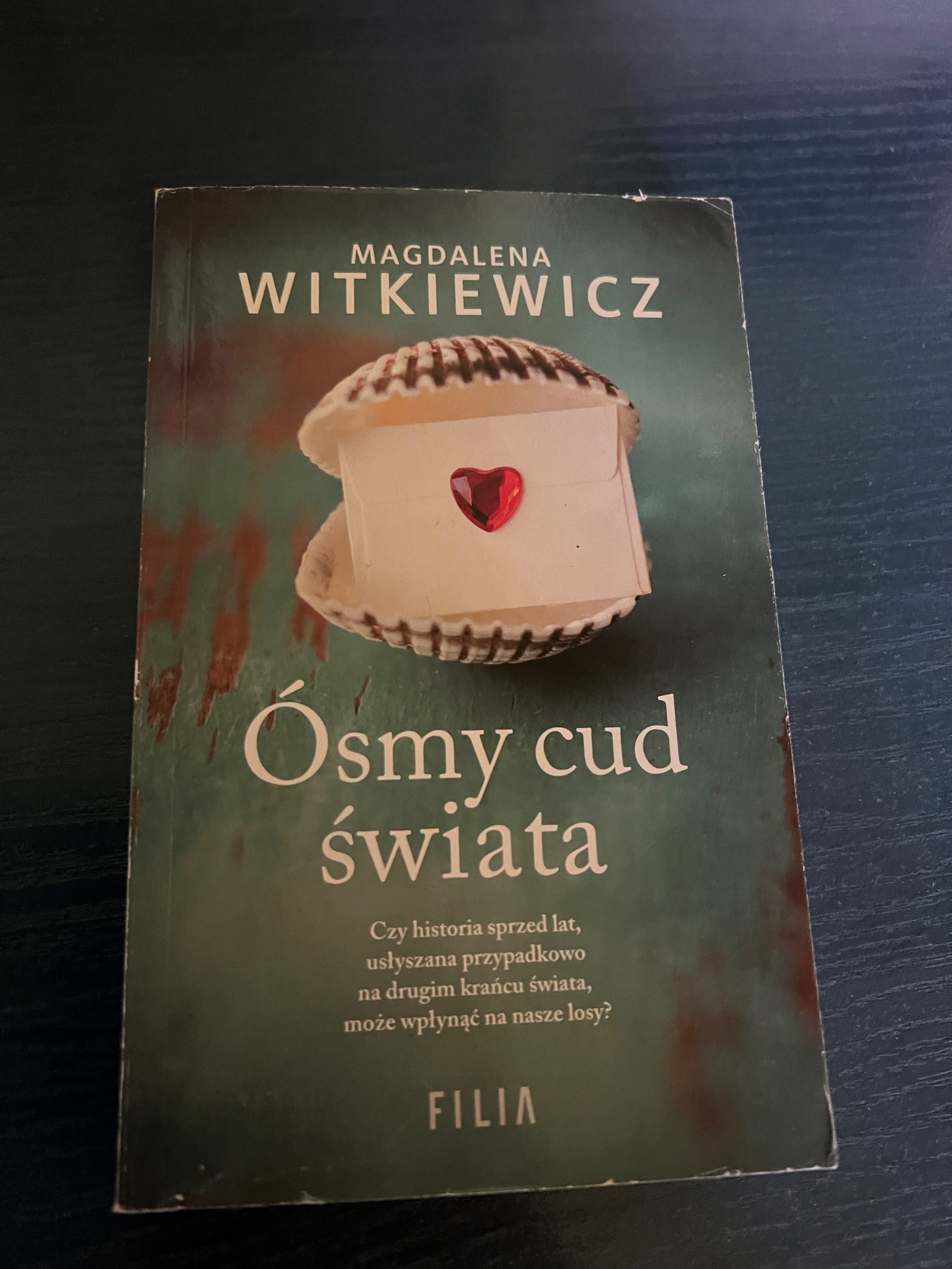 Książka Ósmy cud świata Magdalena Witkiewicz kieszonkowa