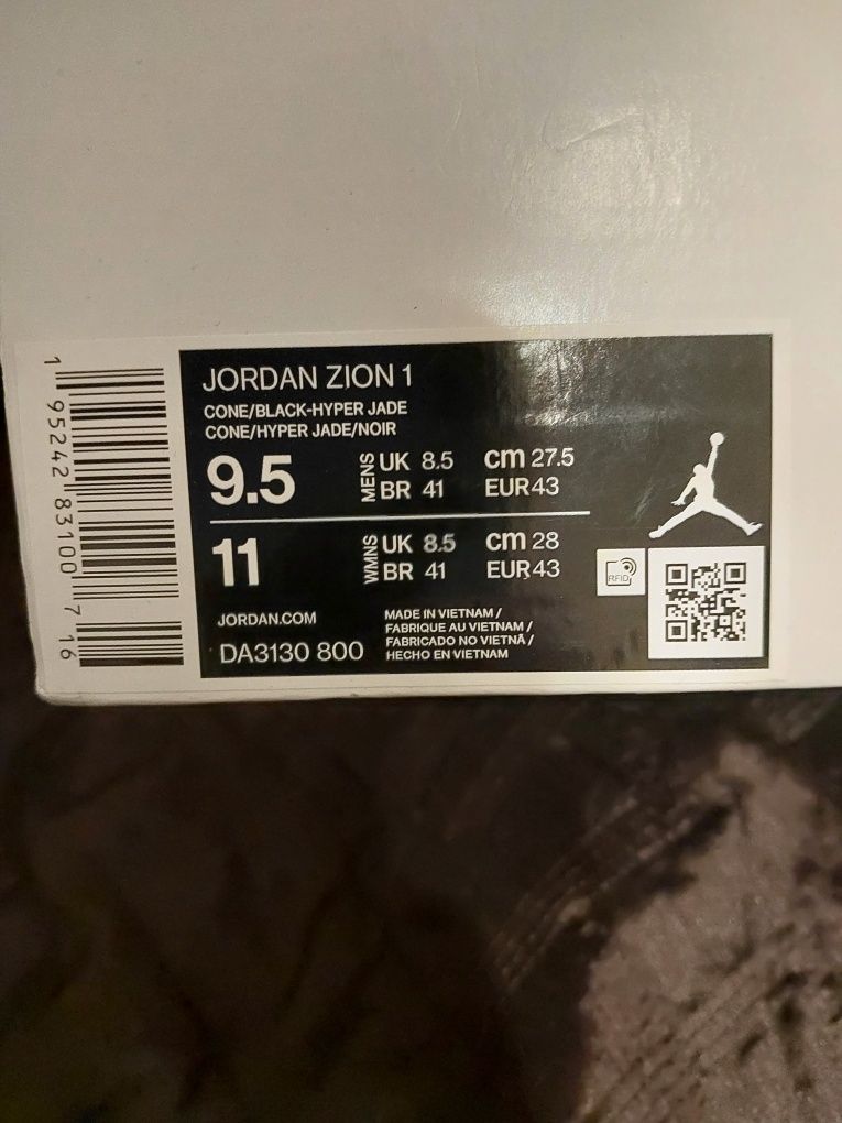 Jordan Zion 1 super stan