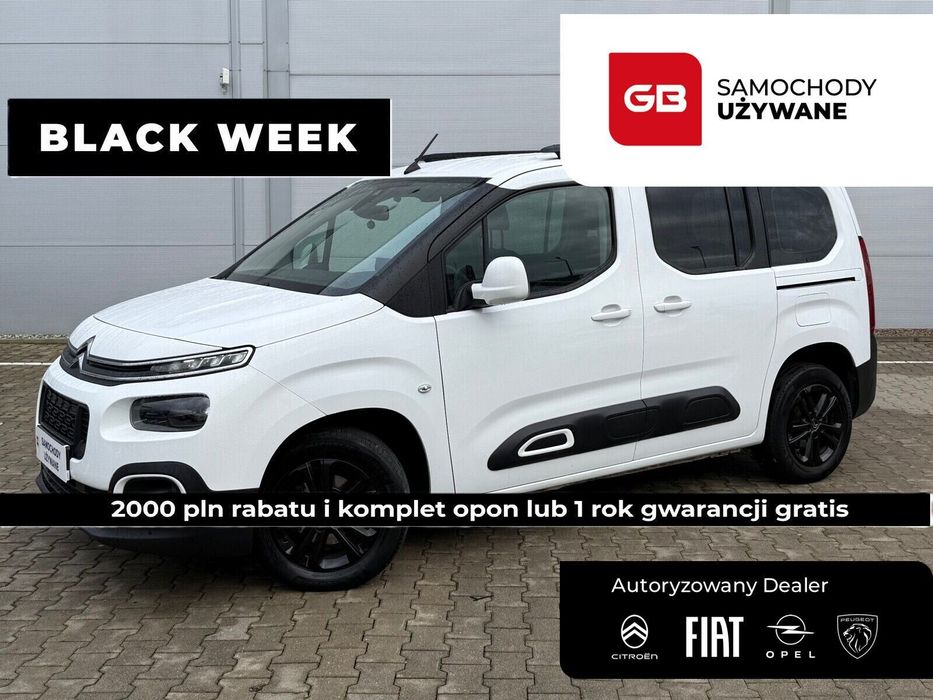 Citroën Berlingo *OFERTA BLACK WEEK* 1.5 BlueHDi 102KM M5 Shine Salon PL ASO FV23%
