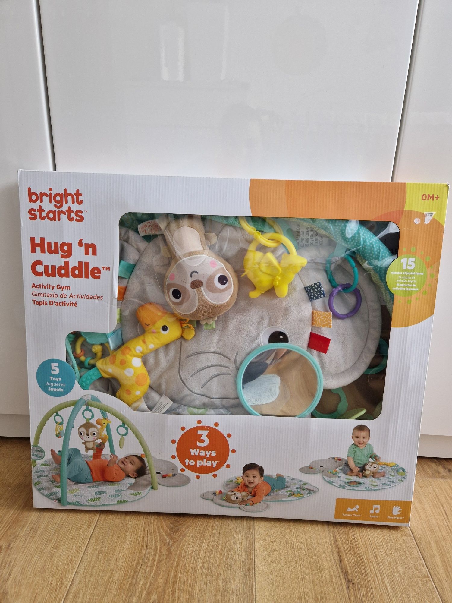 Mata edukacyjna bright starts hug n cuddle activity gym