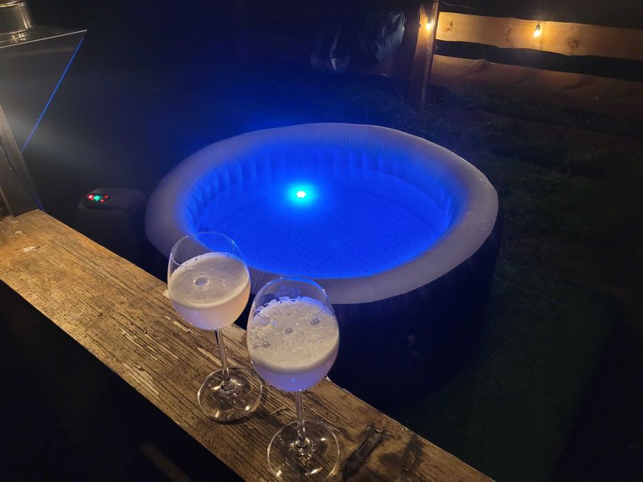 Miodowy Domek Sauna, Jacuzzi, Rybki,Las, Rowery