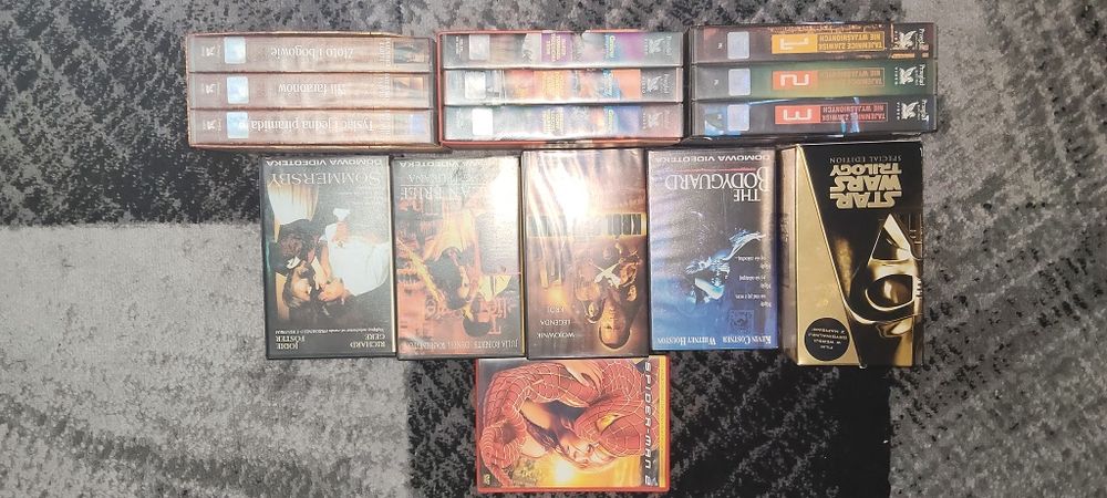 Filmy VHS super stany