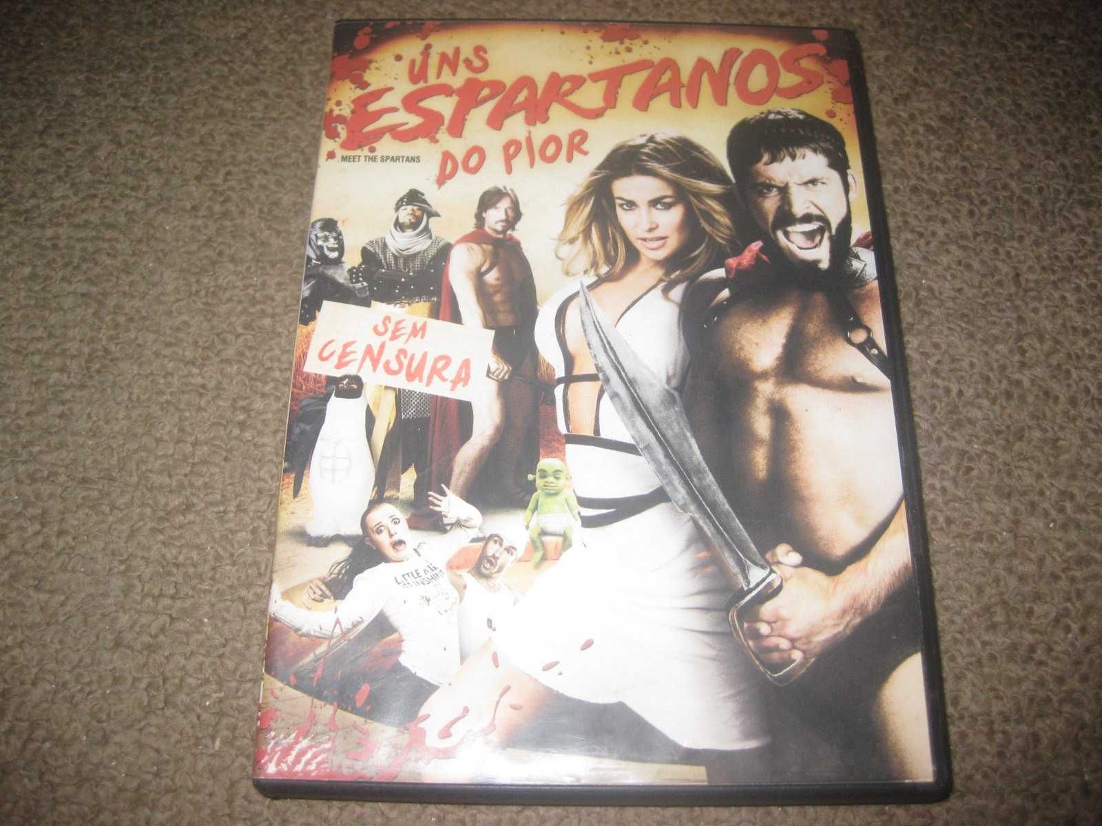 DVD "Uns Espartanos do Pior" com Carmen Electra