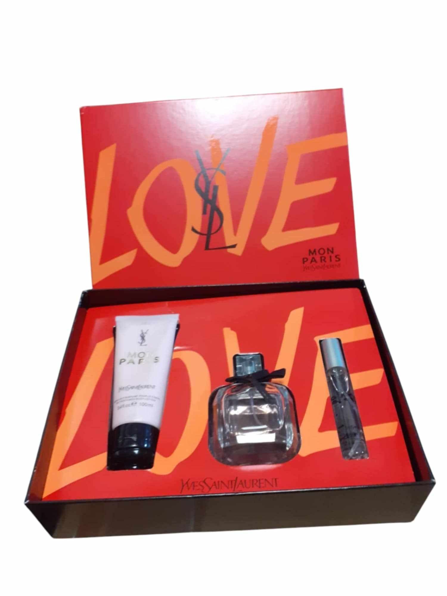 Zestaw YSL Mon Paris 90ml + 20ml + Balsam 100ml