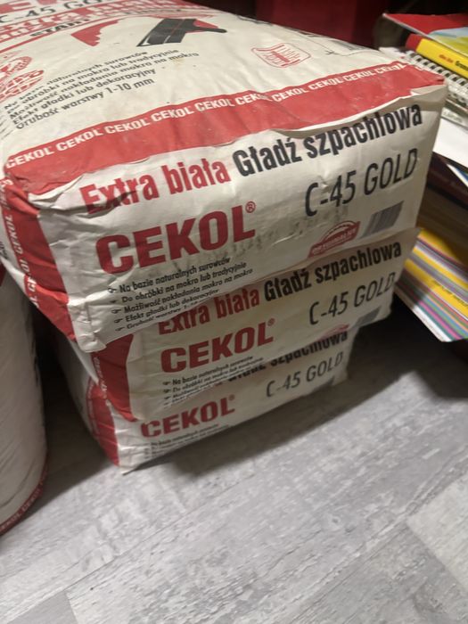 Gładź szpachlowa start -finisz CEKOL