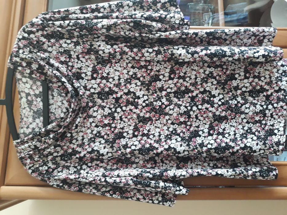 Bluzka 54 rękaw za łokieć