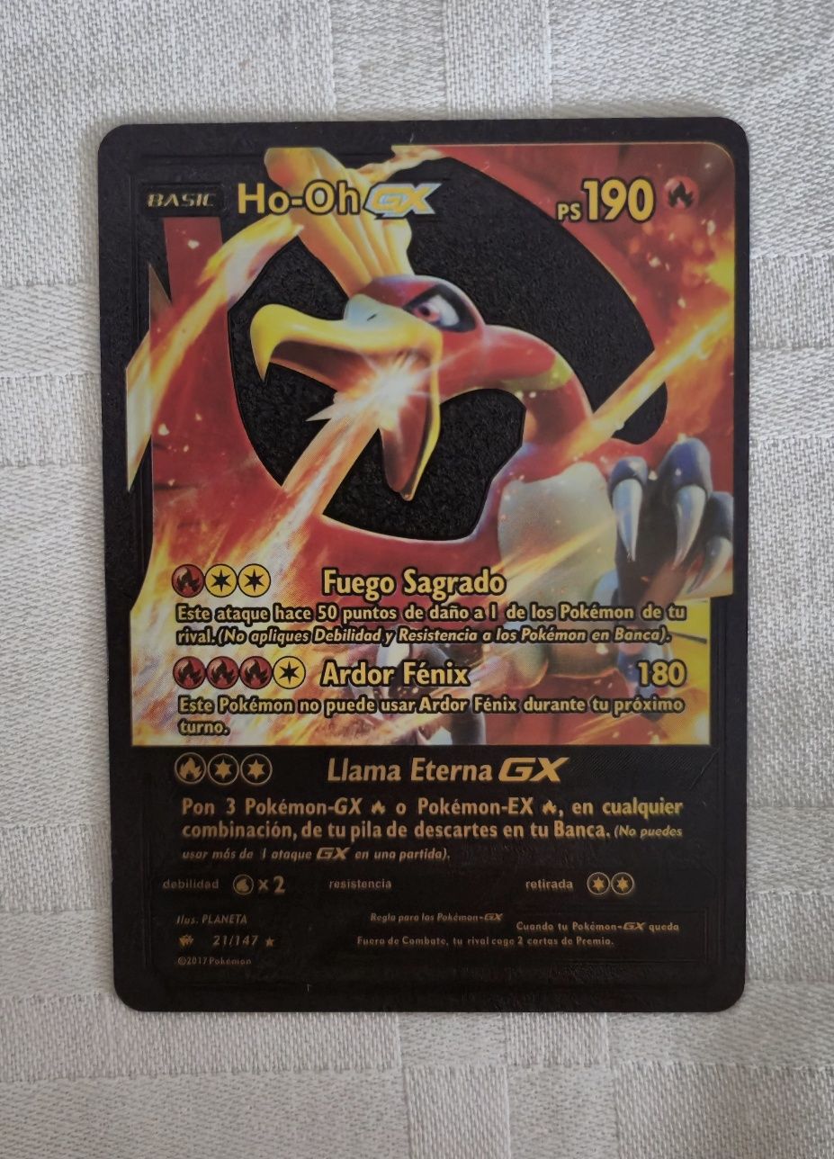 Cartas Pokémon Pretas