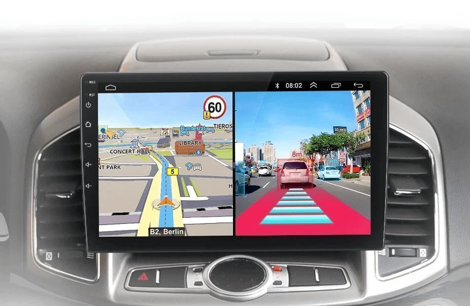 Radio Android 2-DIN do Chevrolet Captiva 2011 - 2016, 6GB 128GB