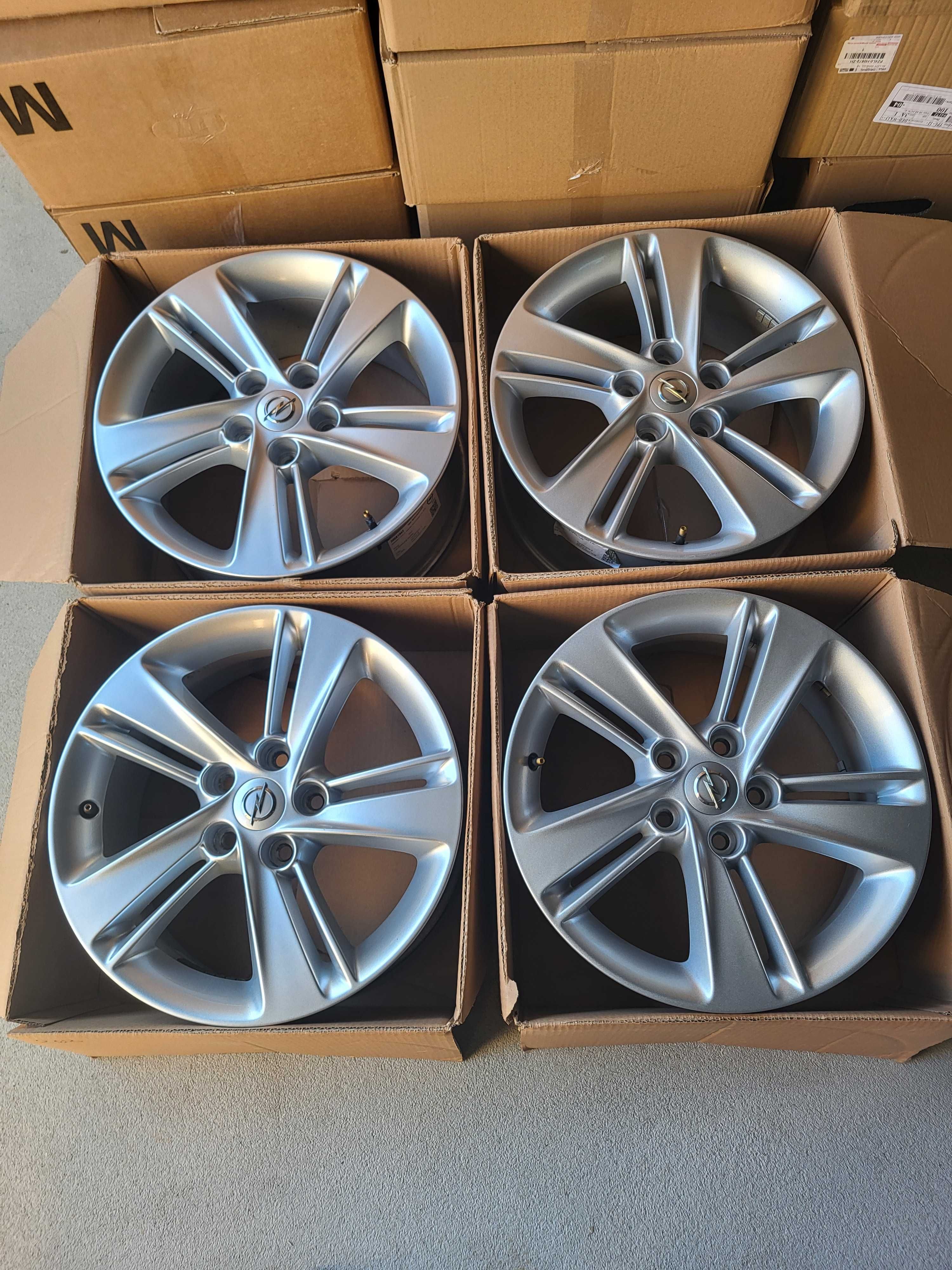 [263] Felgi aluminiowe 17 Cali 5x115 Opel Oryginal INSIGNIA B ASTRA