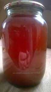 Сок чистотела. Очень полезный. Есть в большом количестве.