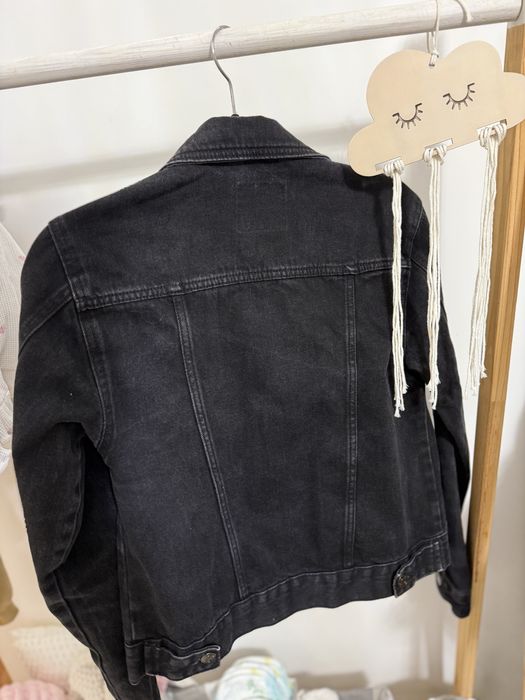 Джинсовка класична чорна жіноча