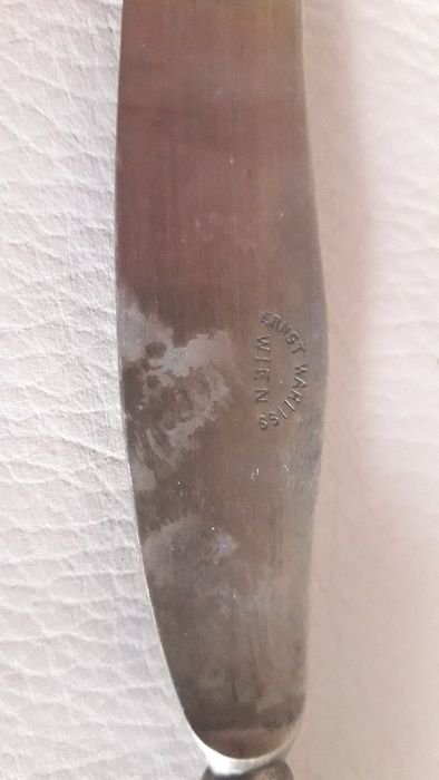 nóż z ozdobnym trzonkiem Ernst Wahliss