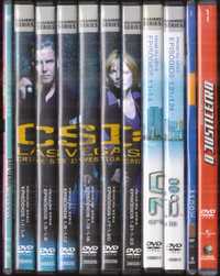 DVDs Séries: Acção em Miami; CSI; Dr. House; O Justiceiro