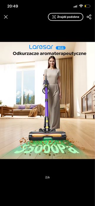 Odkurzacz bezprzewodowy Laresar X11