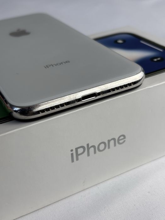  Iphone X | 256gb | Silver | kondycja 78%