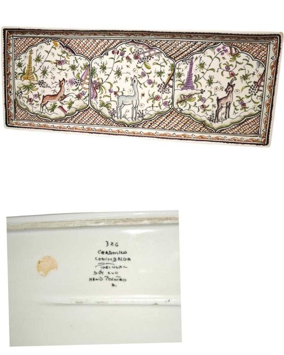 Travessa Retangular Grande (38 cm) - Faiança COIMBRALSA